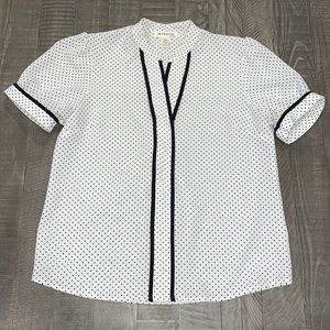 Monteau polka dot blouse